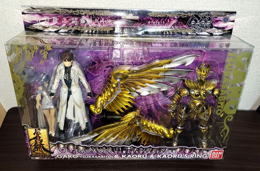 新品未開封 GARO ガロ翼人 ＆ カオル ＆ カオルの指輪 ゼロ&シルヴァ