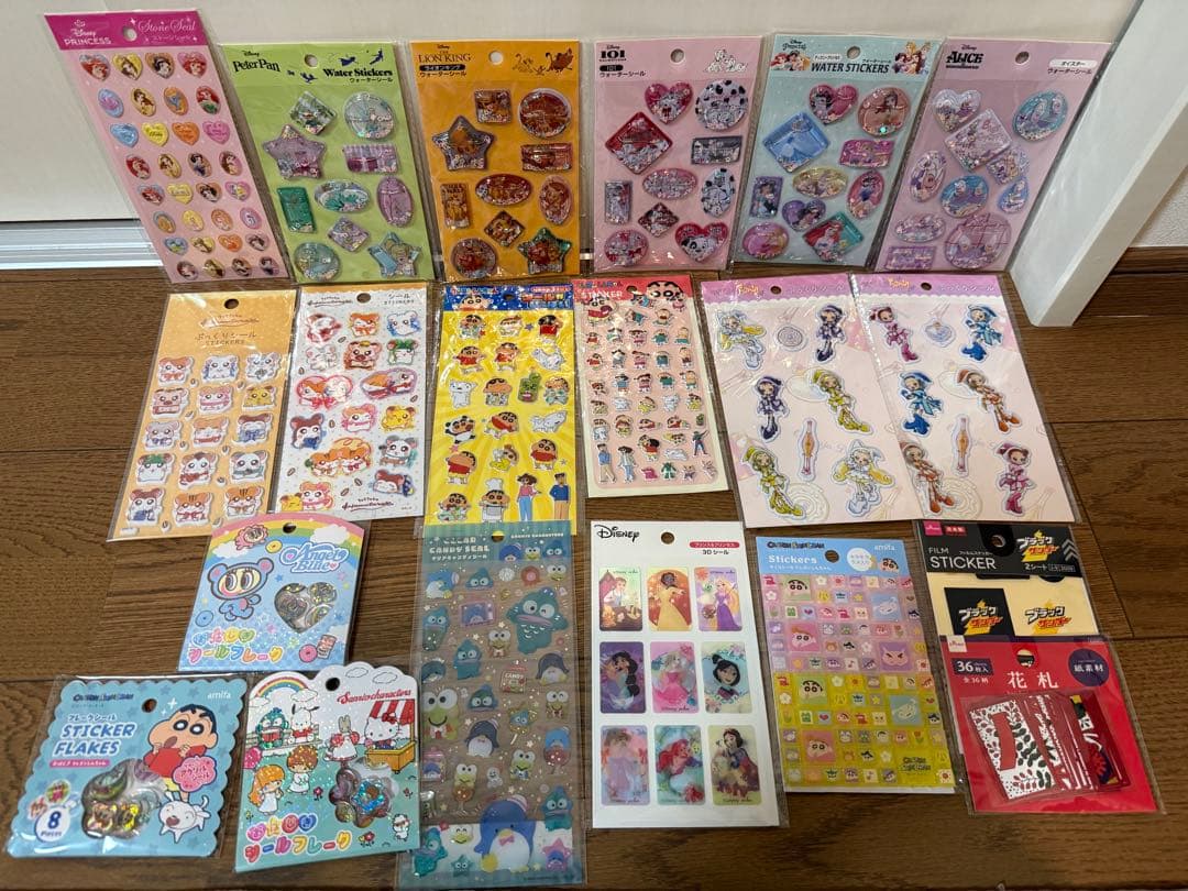 ボンボンドロップシール 等 シールまとめ売り 6穴リング用リフィル 等も