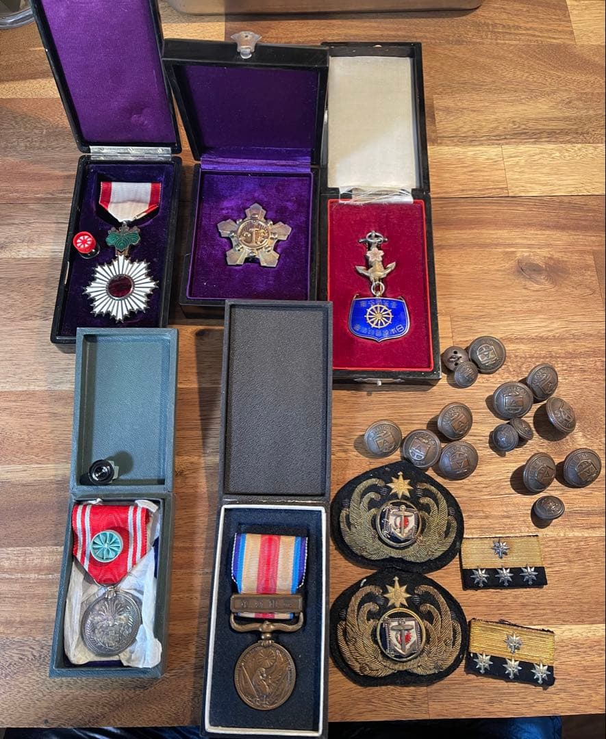 旭日章　旭日章勲章　赤十字　その他勲章