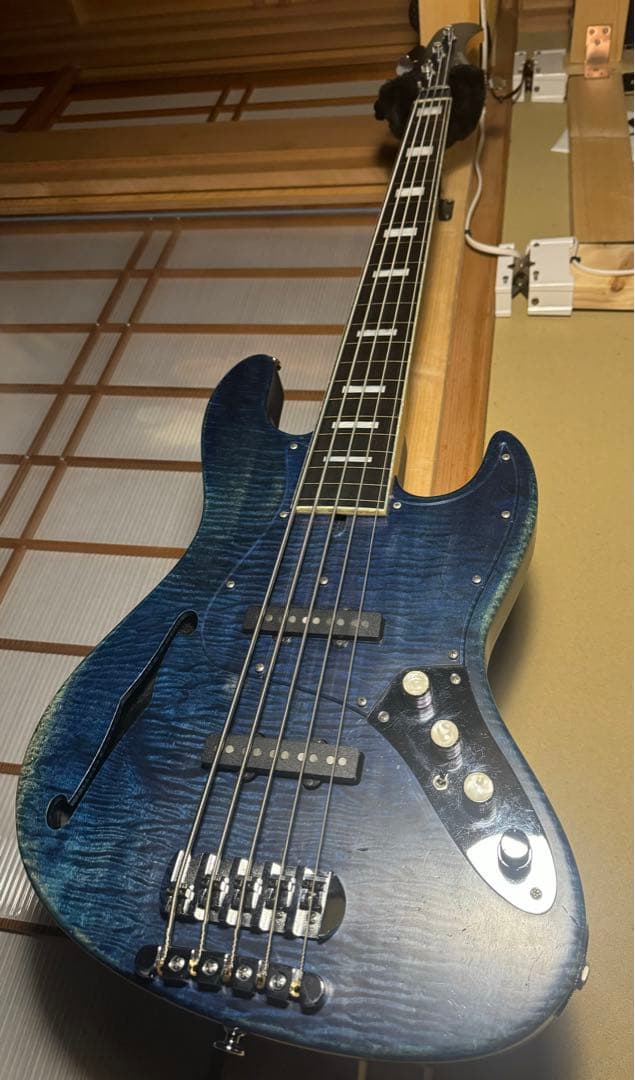 【超激レア仕様】Bacchus Woodline 5弦ベース【値下げ歓迎】