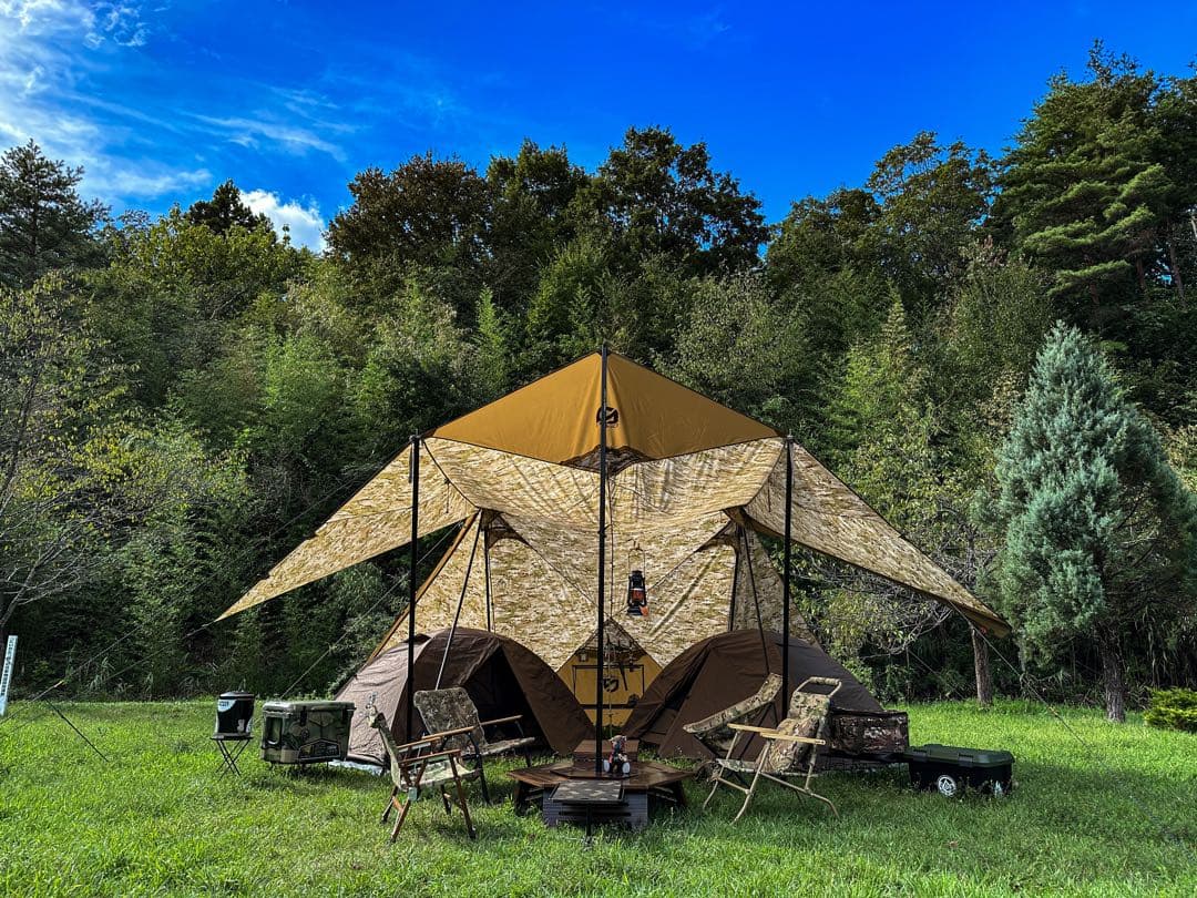 NEMO ニーモ ヘキサライト6P マルチカムアリッド(二股ポール付き)