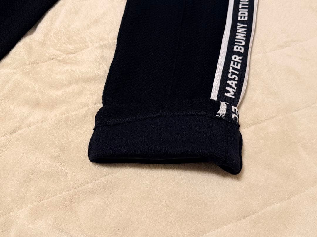 パーリーゲイツ マスターバニー ゴルフパンツ サイズ5（L）/黒 メンズ