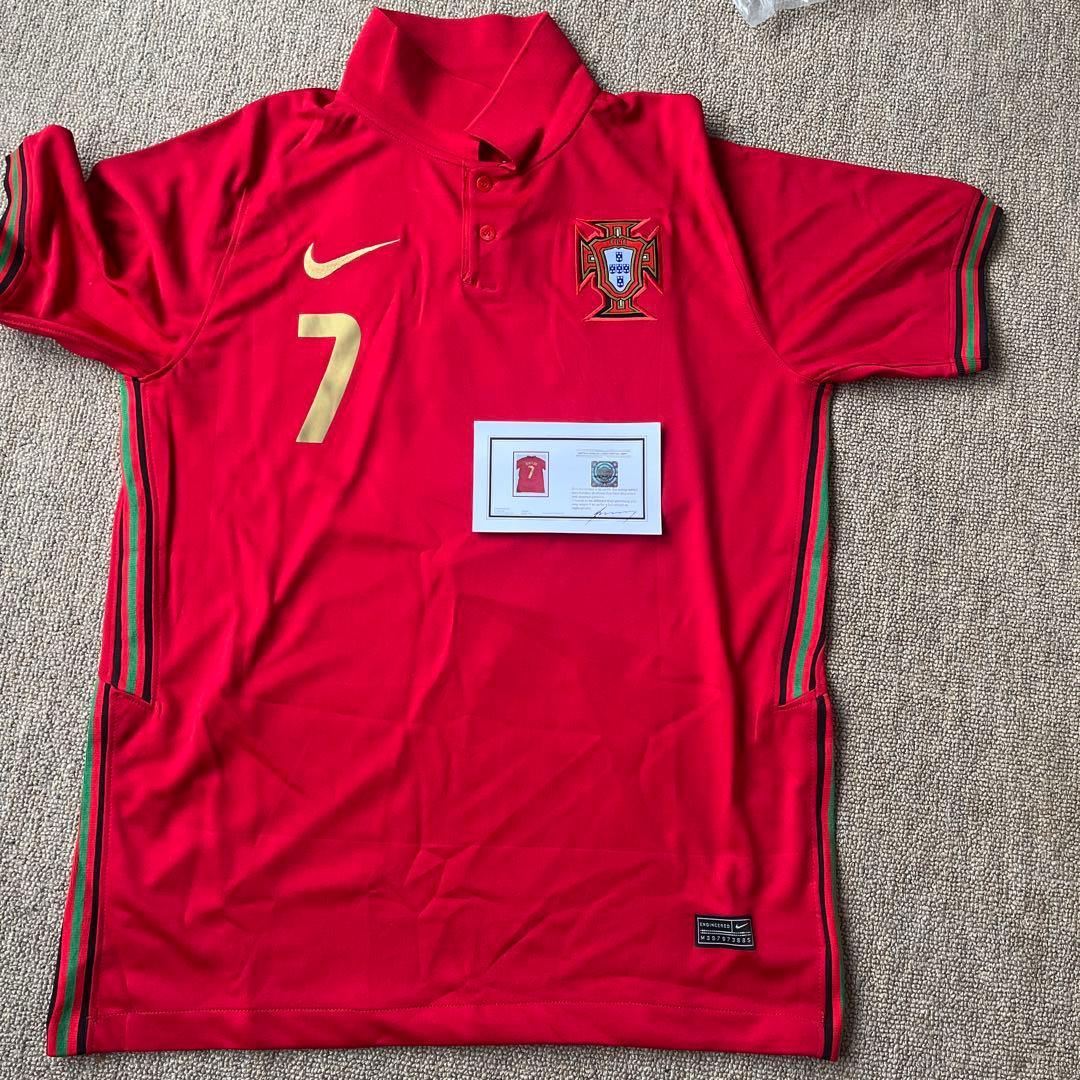Cristiano Ronaldo サイン入りポルトガルジャージ