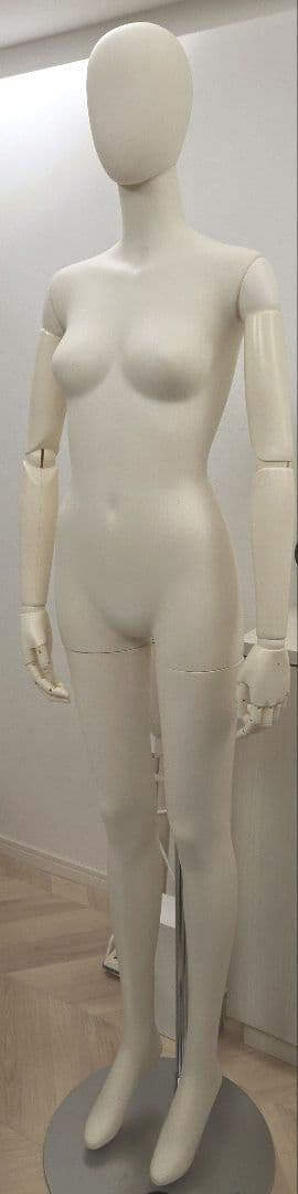 破格★ホワイトマネキン 可動式腕