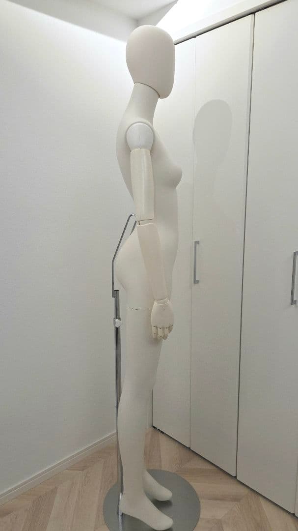破格★ホワイトマネキン 可動式腕