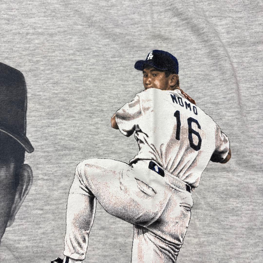 超レア 90s ドジャース野茂英雄 公式MLB Tシャツ ボディ Lサイズ