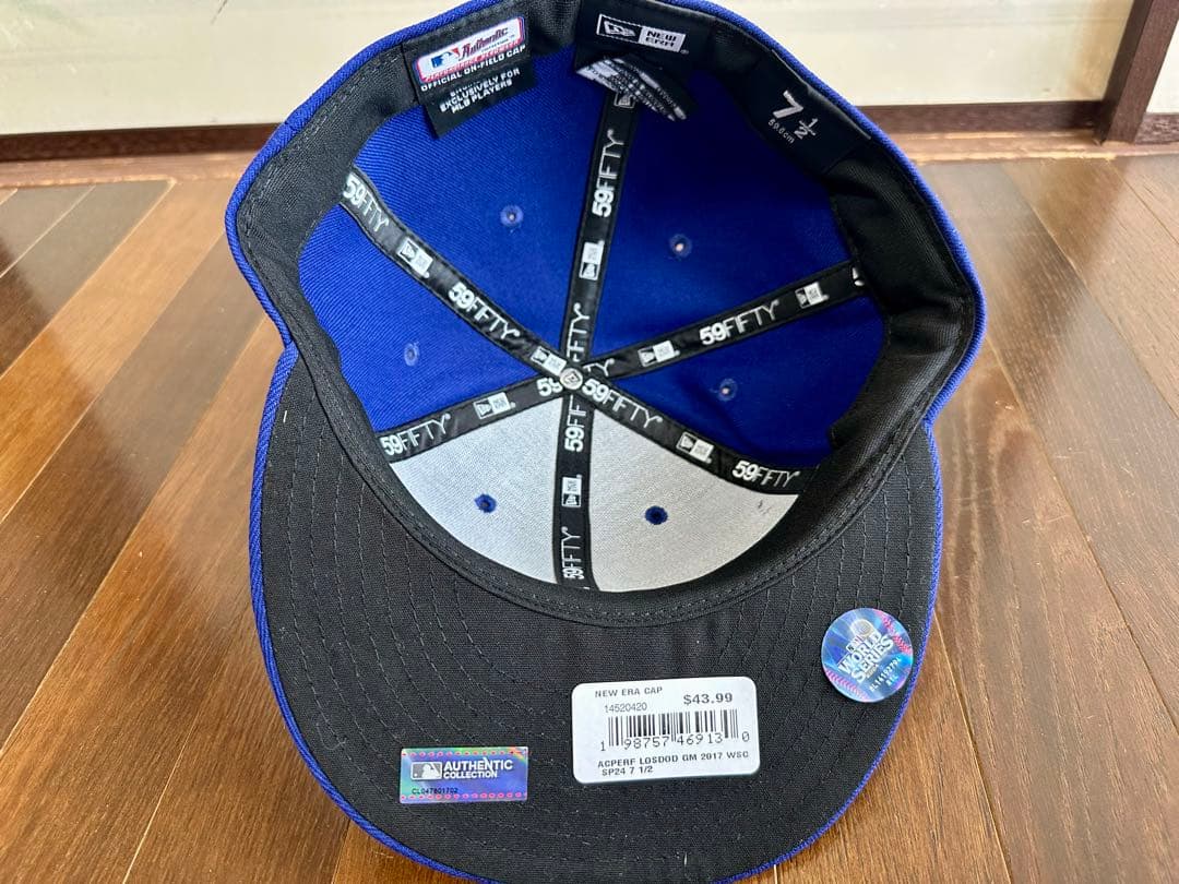 Newera ドジャース 2024チャンピオン 7-1/2(59.6cm)