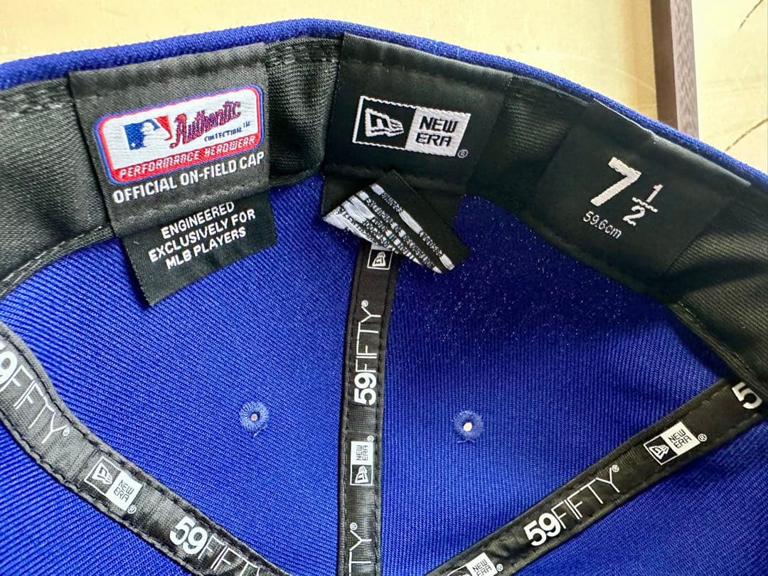 Newera ドジャース 2024チャンピオン 7-1/2(59.6cm)