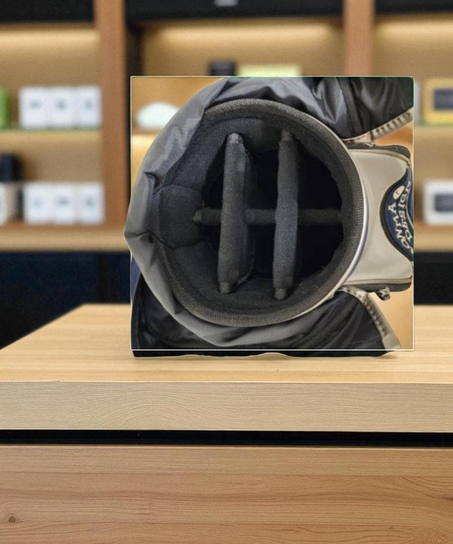 送料無料/超美品　HONMA DESIGN キャディバッグ ネイビー