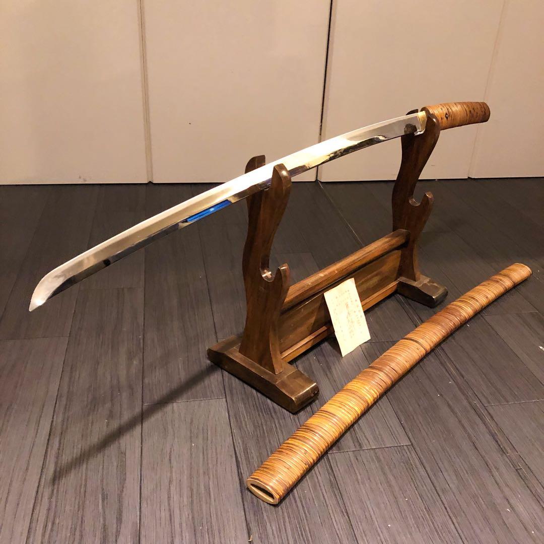 高級美術居合刀剣　籐巻造り　高級居合刀　太刀　模造刀　名刀