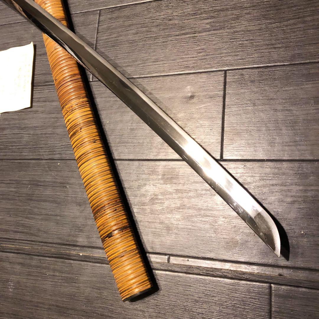 高級美術居合刀剣　籐巻造り　高級居合刀　太刀　模造刀　名刀