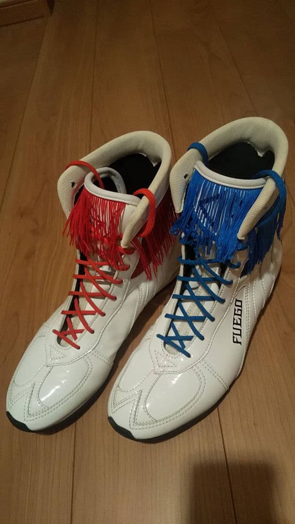 FUEGO フエゴ ボクシングシューズ 28.0ホワイト/レッド/ブルー