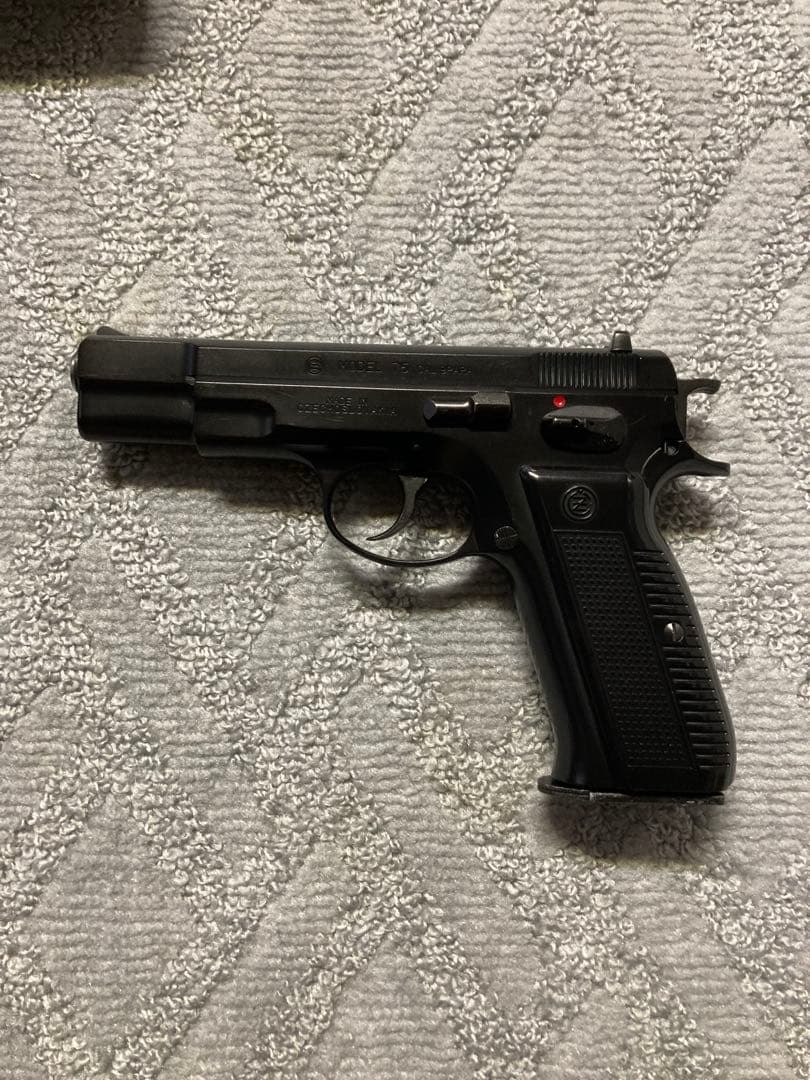 7日まで出品‼️マルシン Cz75 カートリッジ排莢タイプ ブラックモデル 美品‼️