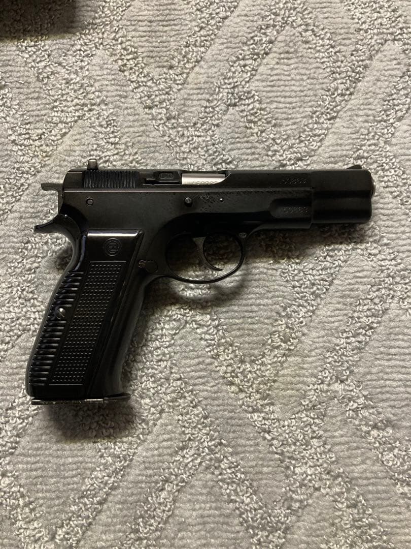 7日まで出品‼️マルシン Cz75 カートリッジ排莢タイプ ブラックモデル 美品‼️