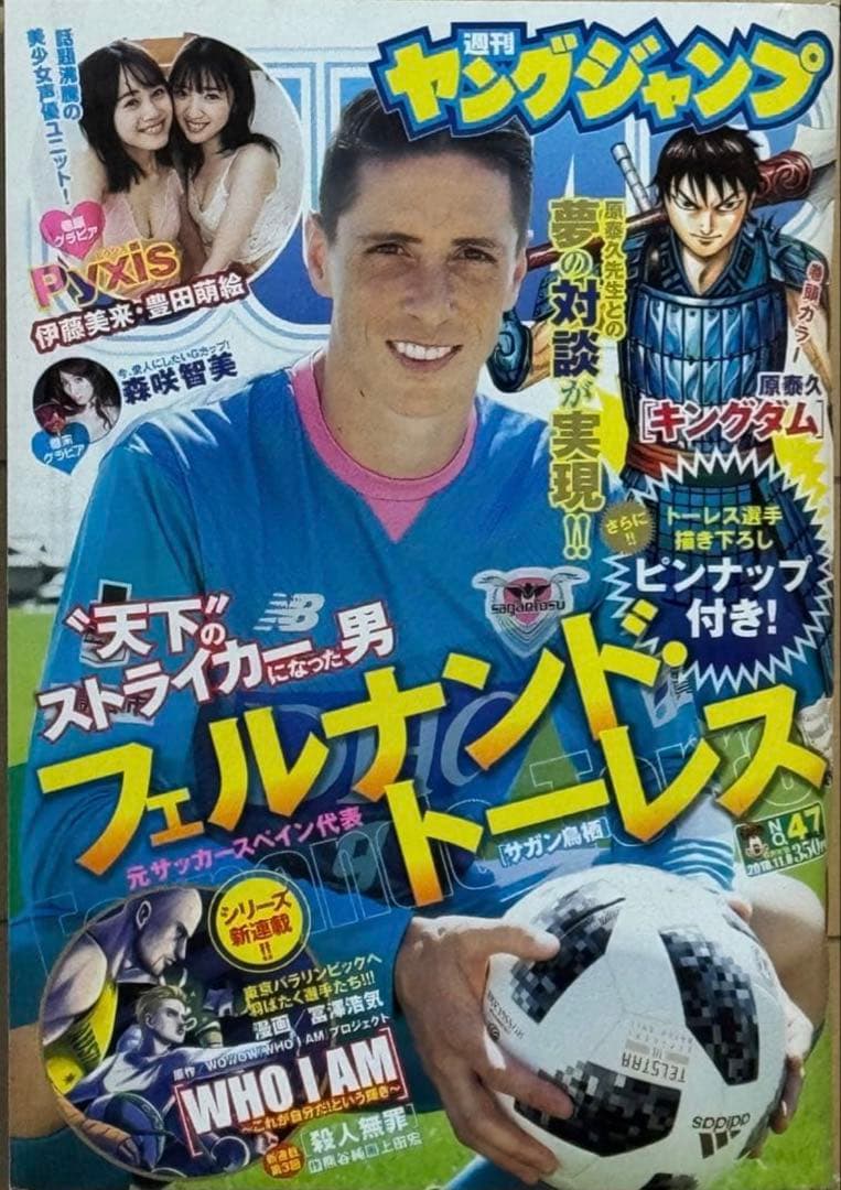 【超希少レア】週刊ヤングジャンプ フェルナンドトーレス 直筆サインボール