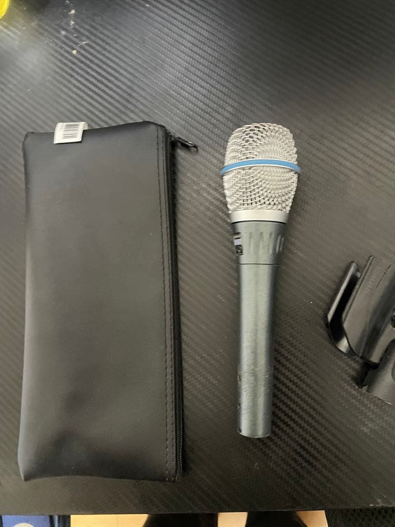 配信機器・PA機器・レコーディング機器 shure B87A