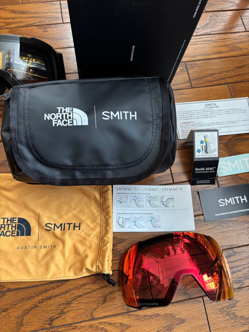 スミス　ノースフェイスSmith I/O MAG ゴーグル northface