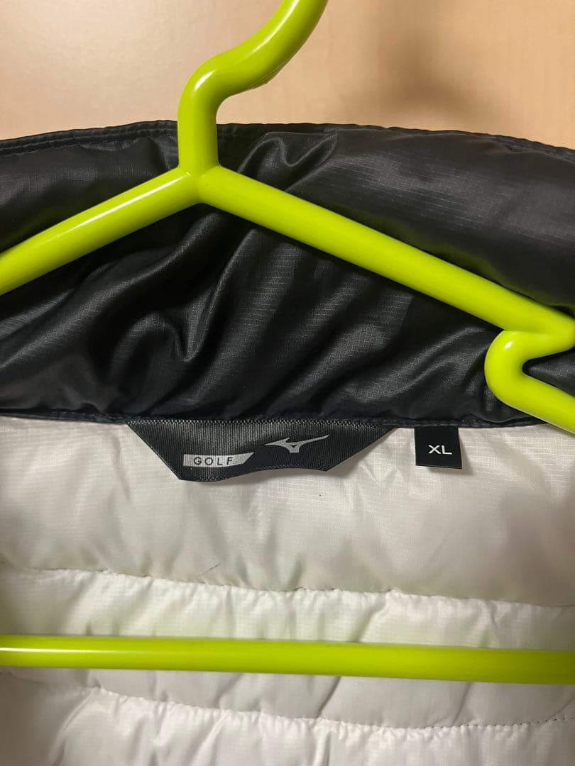 Mizuno ゴルフ ベスト XL ブラック/ホワイト