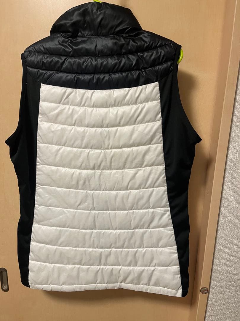 Mizuno ゴルフ ベスト XL ブラック/ホワイト