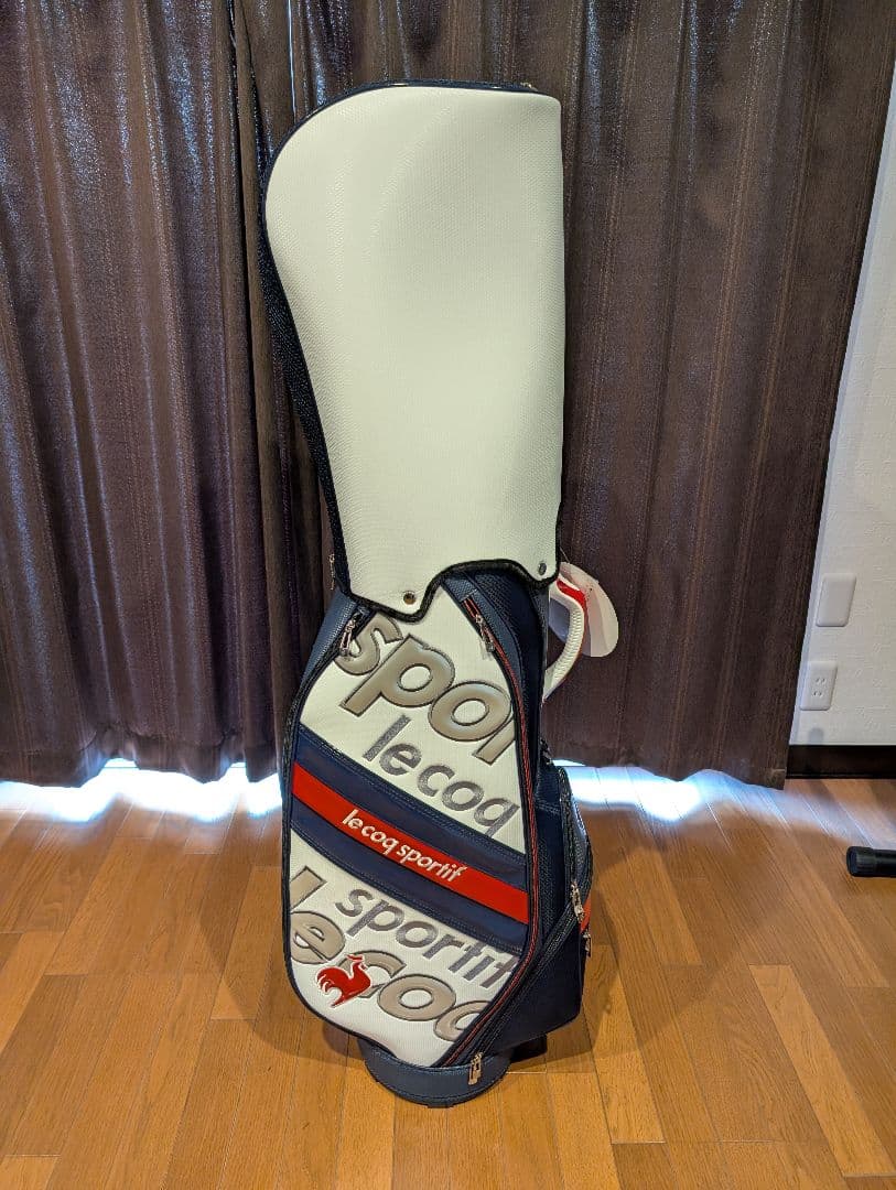 【新品】le coq sportif GOLF ゴルフ キャディバッグ 9型