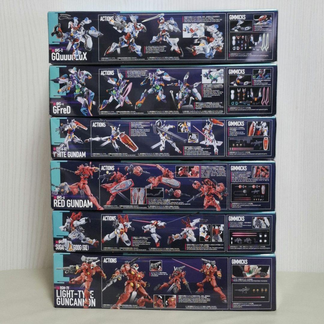 1/144 GUNDAM GQuuuuuuX 6体セット