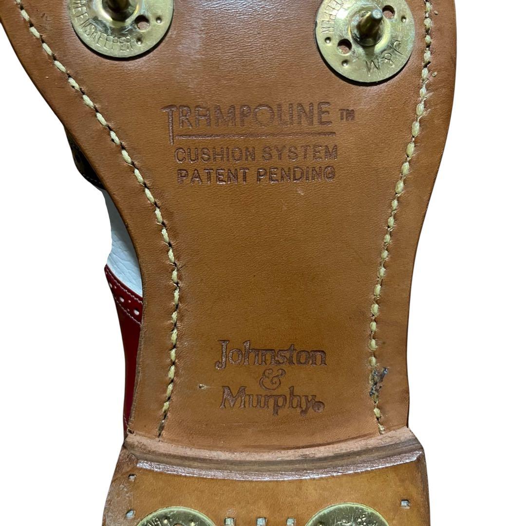未使用Johnston&Murphy Seaview トリコロールゴルフシューズ