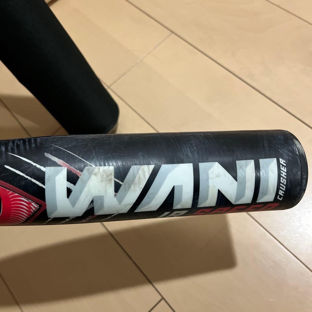 WANI CRUSHER JR SPEED 軟式バット　赤ワニ　82cm