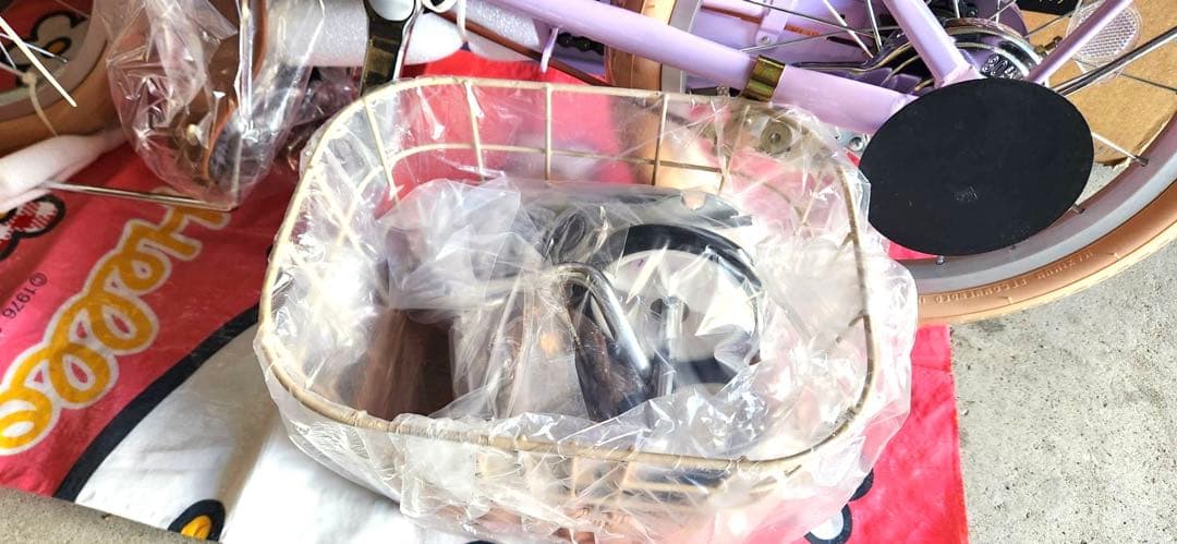 ✳︎新品✳︎子供用自転車 ラベンダークリーム 16インチ