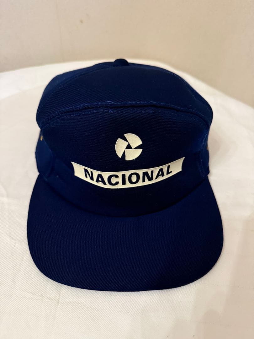 NACIONAL キャップ　アイルトン・セナ サイン入り