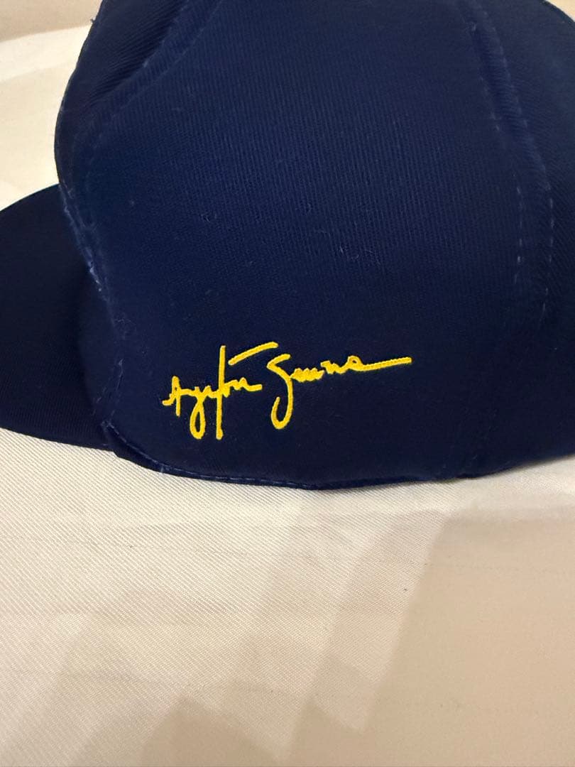 NACIONAL キャップ　アイルトン・セナ サイン入り