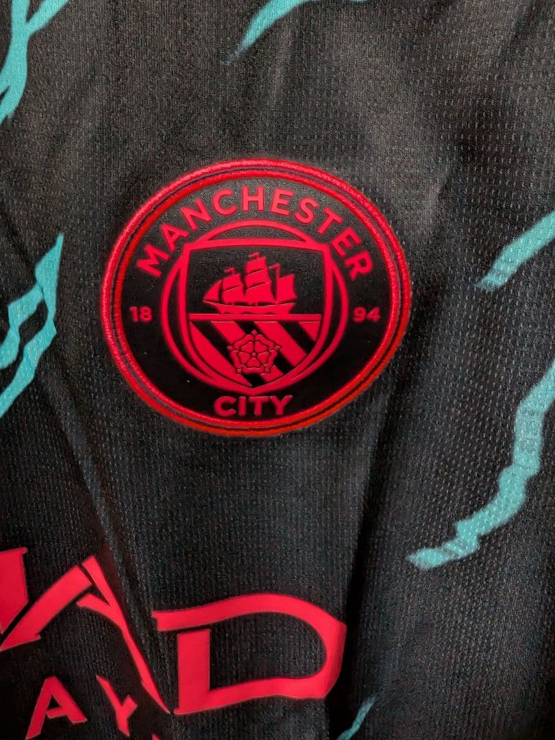 【美品】マンチェスターシティユニフォーム　23-24　サード