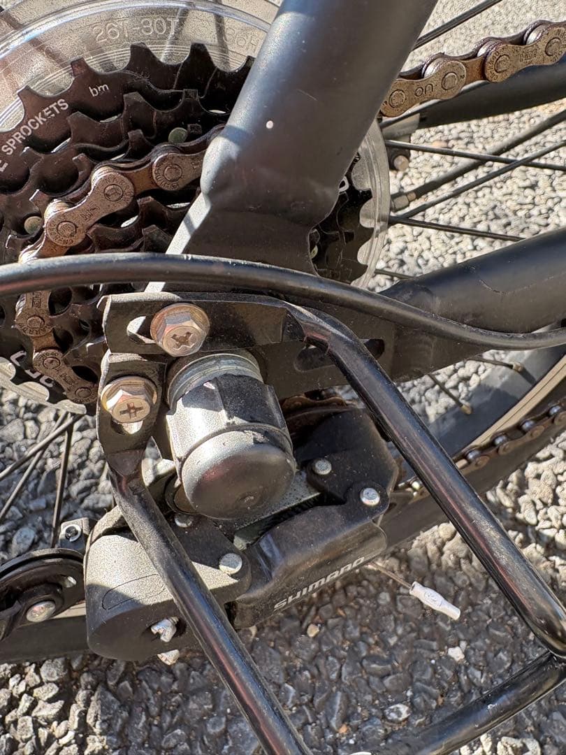 パナソニック電動自転車　オフタイム マットジェットブラック