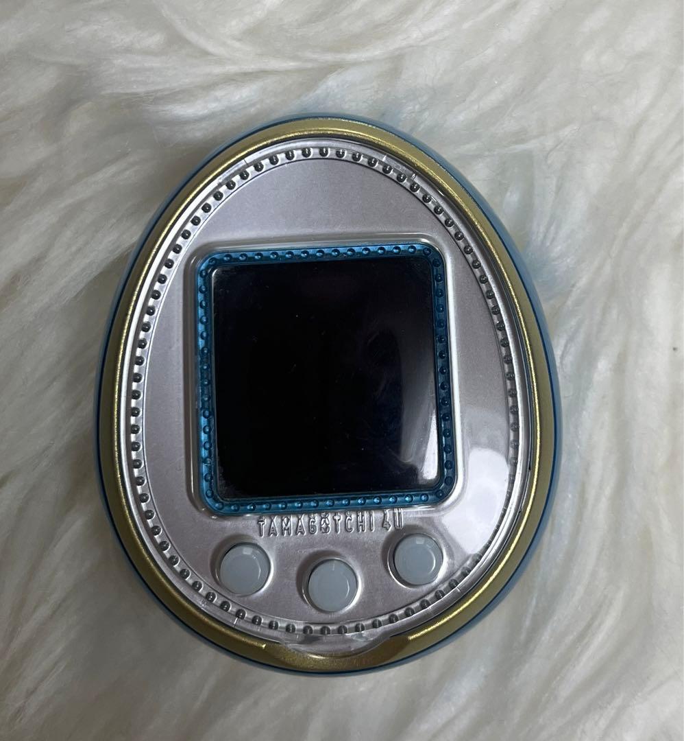 バンダイ たまごっち 4u ブルー　青　水色　美品 id idl レア