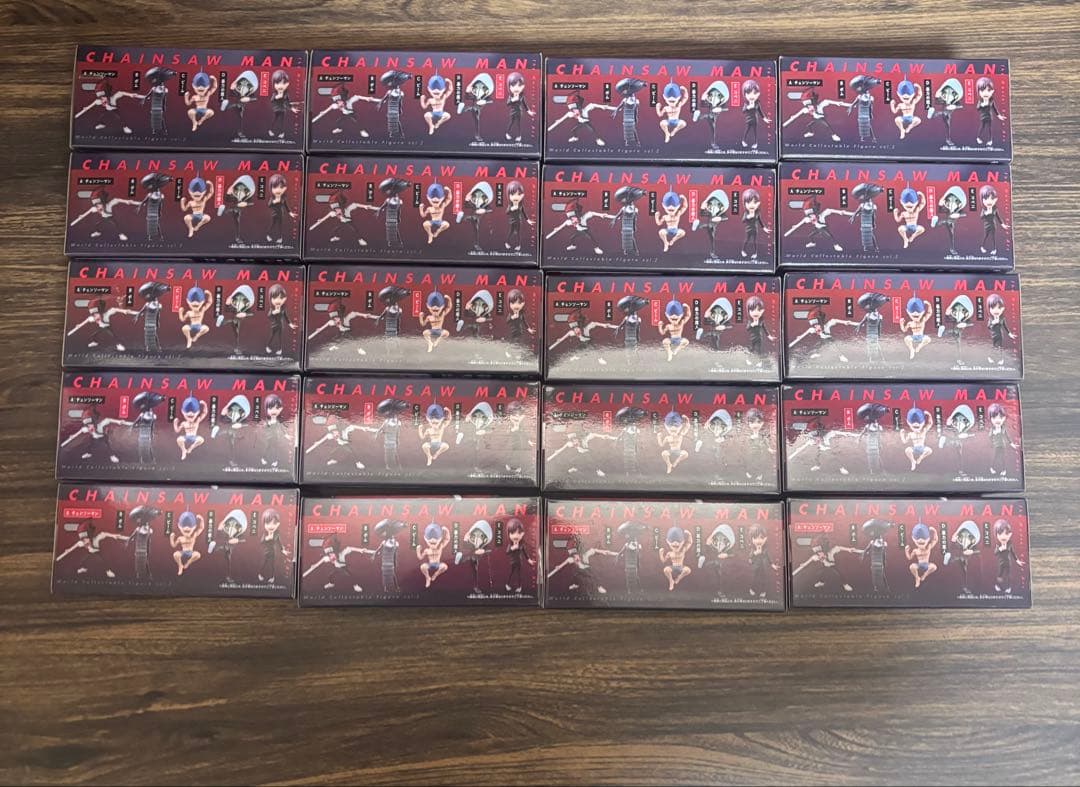 チェンソーマン レゼ編 ワールドコレクタブルフィギュア vol2 5種 4セット