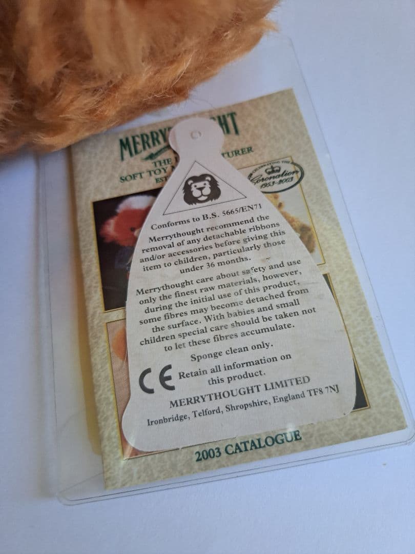 メリーソート　チーキーテディベアー　ブラウンカラー　小さめ