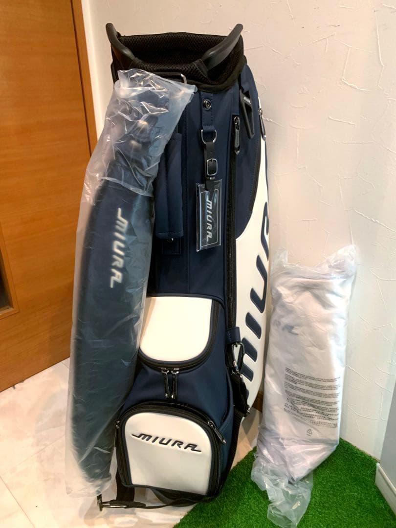 希少　完売　新品未使用　三浦技研　ミウラ　スタンド　キャディバッグ