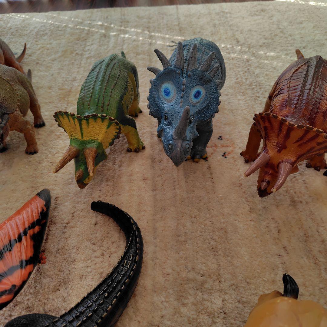 フェバリット DINOSAURなど　大きい恐竜 ソフビ 16体まとめ売り