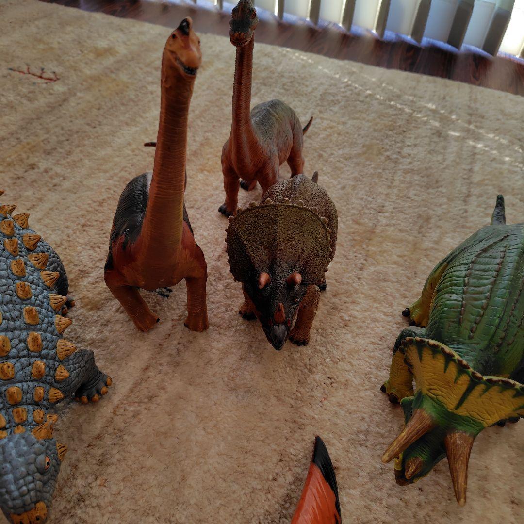 フェバリット DINOSAURなど　大きい恐竜 ソフビ 16体まとめ売り