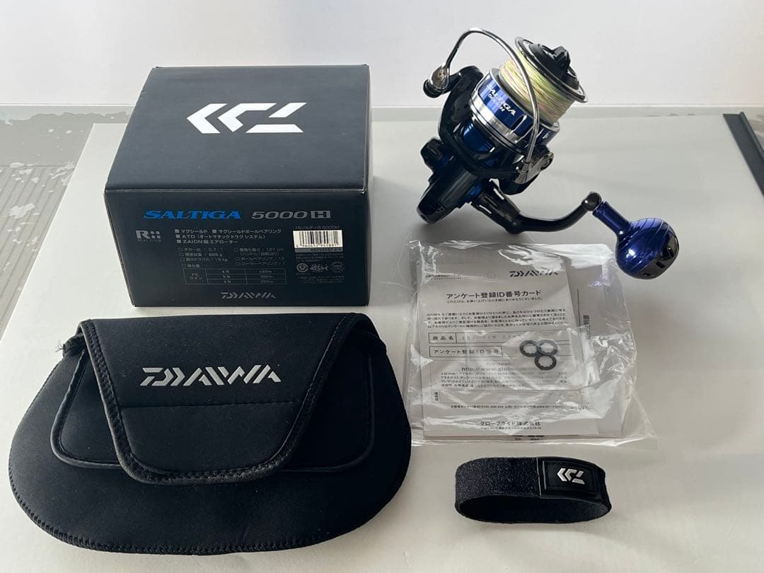 DAIWA SALTIGA 5000H スピニングリール ダイワ　ソルティガ