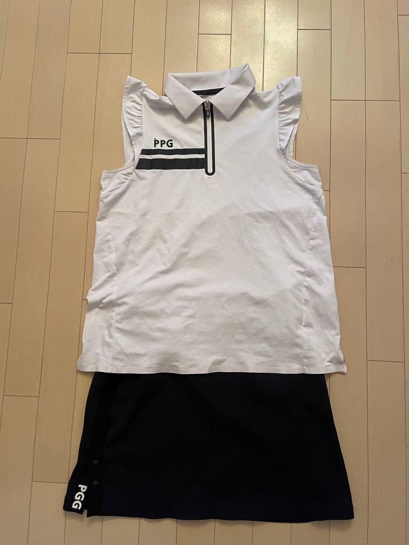 【お値下げ】PPG パーリーゲイツ 肩フリルトップス