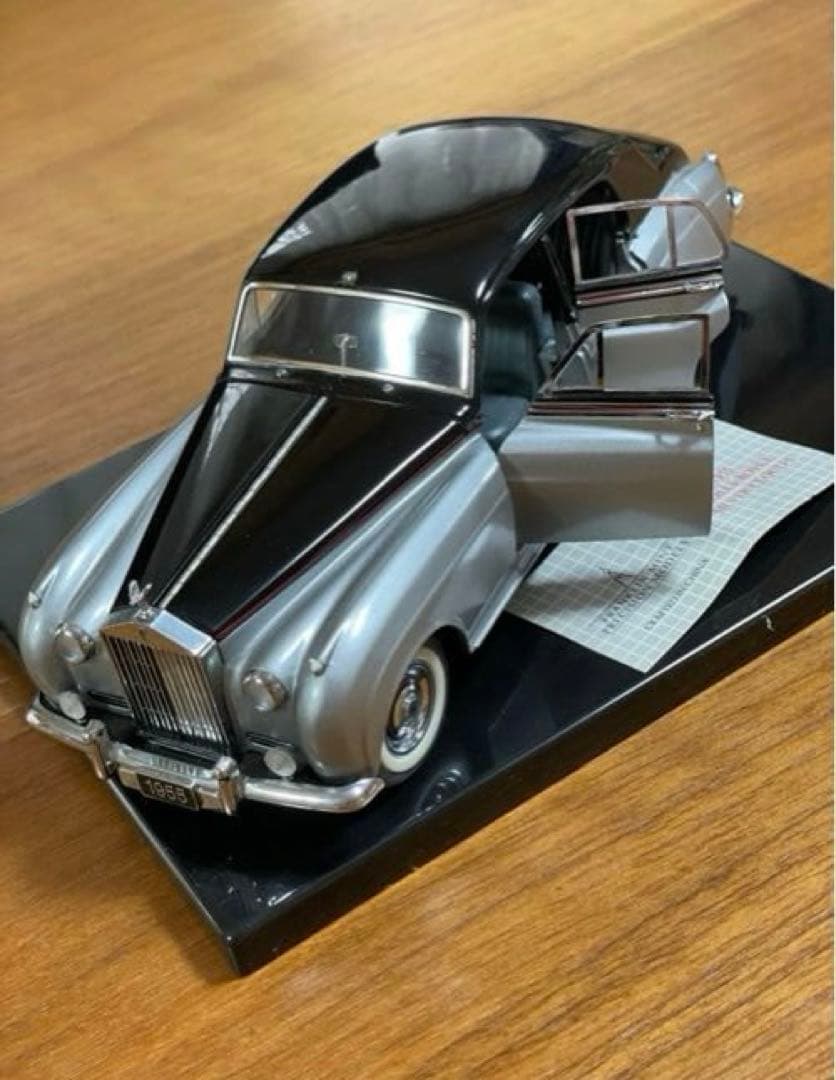 フランクリンミント製1955 ロールスロイス シルバー クラウド I 新品未使用