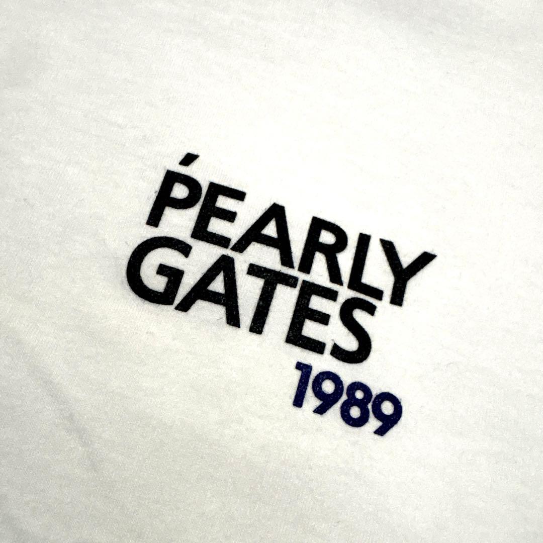 パーリーゲイツ☆新品 ベアジャガード カットソー 長袖 モックネック