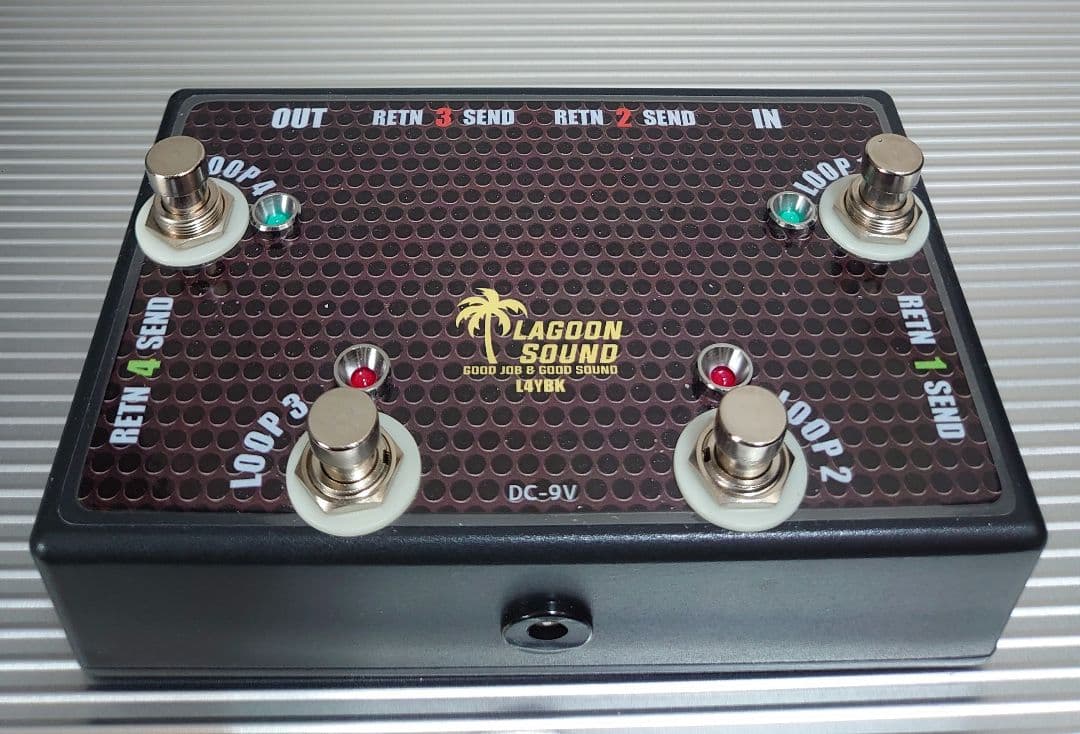エフェクター スイッチャー 4ループ LAGOON SOUND
