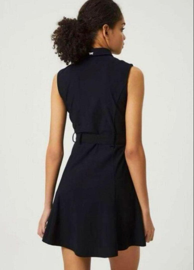 【新品】PXG レディースゴルフ　ノースリーブ・ワンピース　黒 L