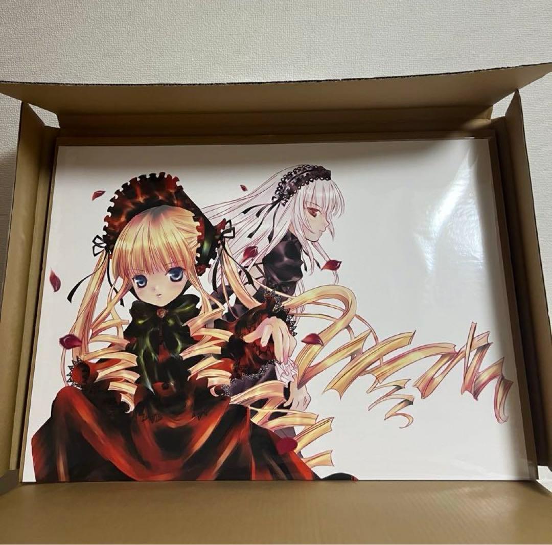 ローゼンメイデン 複製原画 、真紅、水銀燈、バーズコミック版 2巻表紙 A2