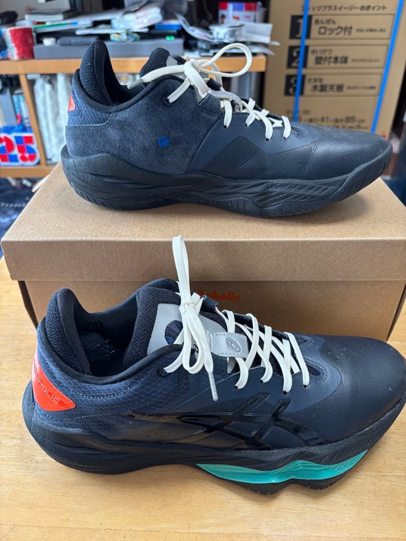 シューズ(男性用) ballaholic asics nova surge low 27.5cm