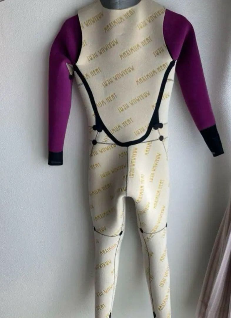 レディス　ウエットスーツ セミドライ フルスーツ 5×3mm サイズMB 美品