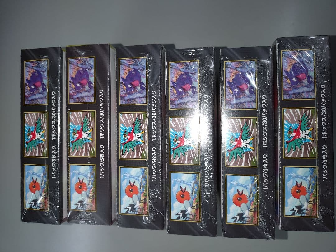 ポケモンカードゲーム ムニキスゼロ 6ボックス　シュリンク付き