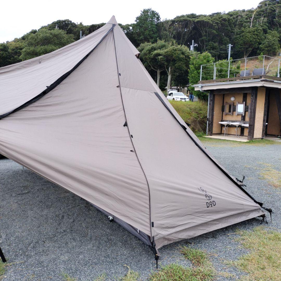 DOD ヤドカリテント　T6-662GYグレー　使用1年　7回使用