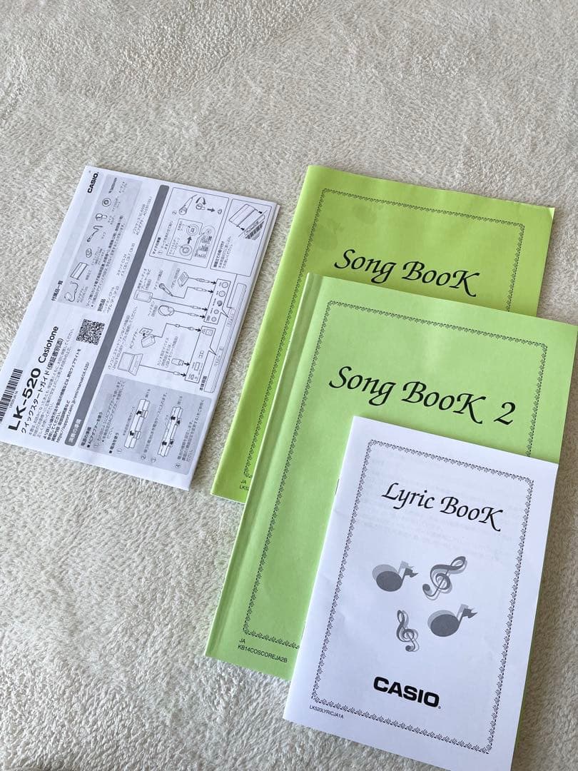 CASIO LK-520 キーボード Casiotone 光ナビゲーション